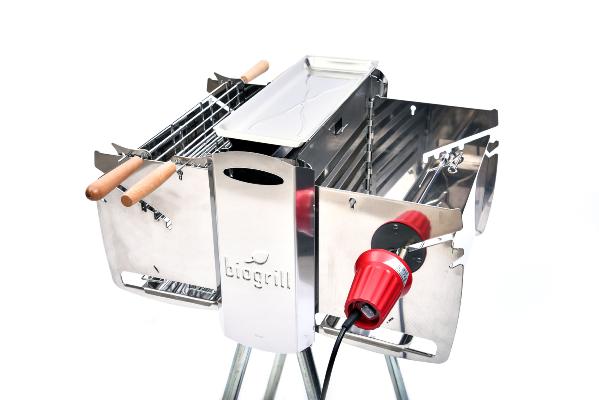 NOTRE SAVOIR-FAIRE : LE BARBECUE VERTICAL BIOGRILL